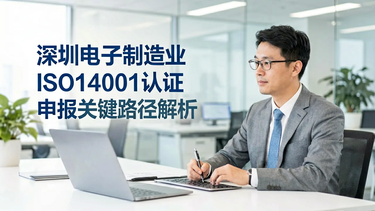 深圳电子制造业ISO14001认证申报关键路径解析